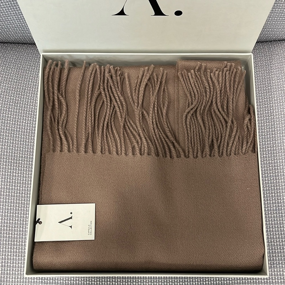 Merino Wool Scarf from Cloth and Paper Winter Aesthete Box